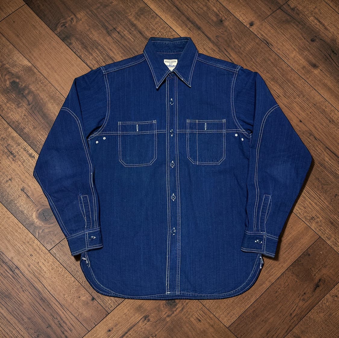 Powr house 토요엔터프라이즈 샴브레이 셔츠 상품이미지1