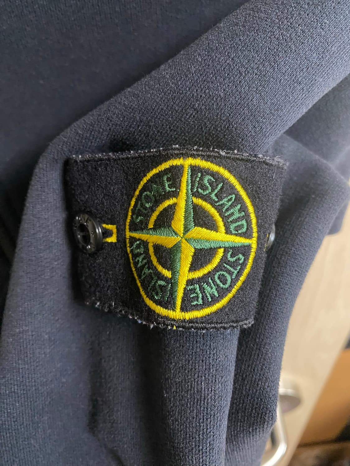 스톤아일랜드 기모집업 블랙 xl사이즈 상품이미지3