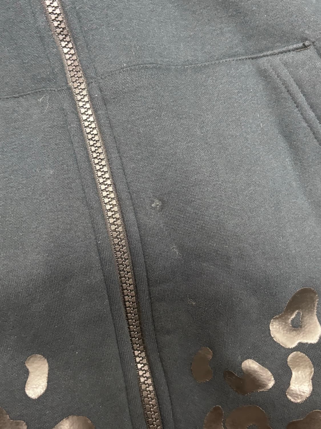 아디다스 x 제레미스캇 레오파드 후드집업 흑표범 상품이미지5