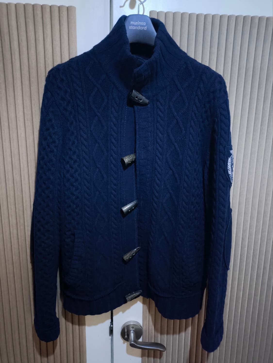 L사이즈 폴로랄프로렌 토글버튼 케이블 니트 가디건 상품이미지1