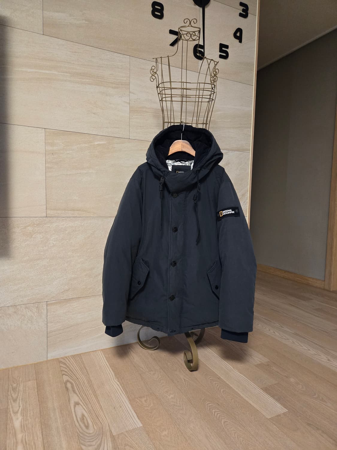 [L/100] 내셔널지오그래픽 남성 덕다운 패딩 상품이미지1