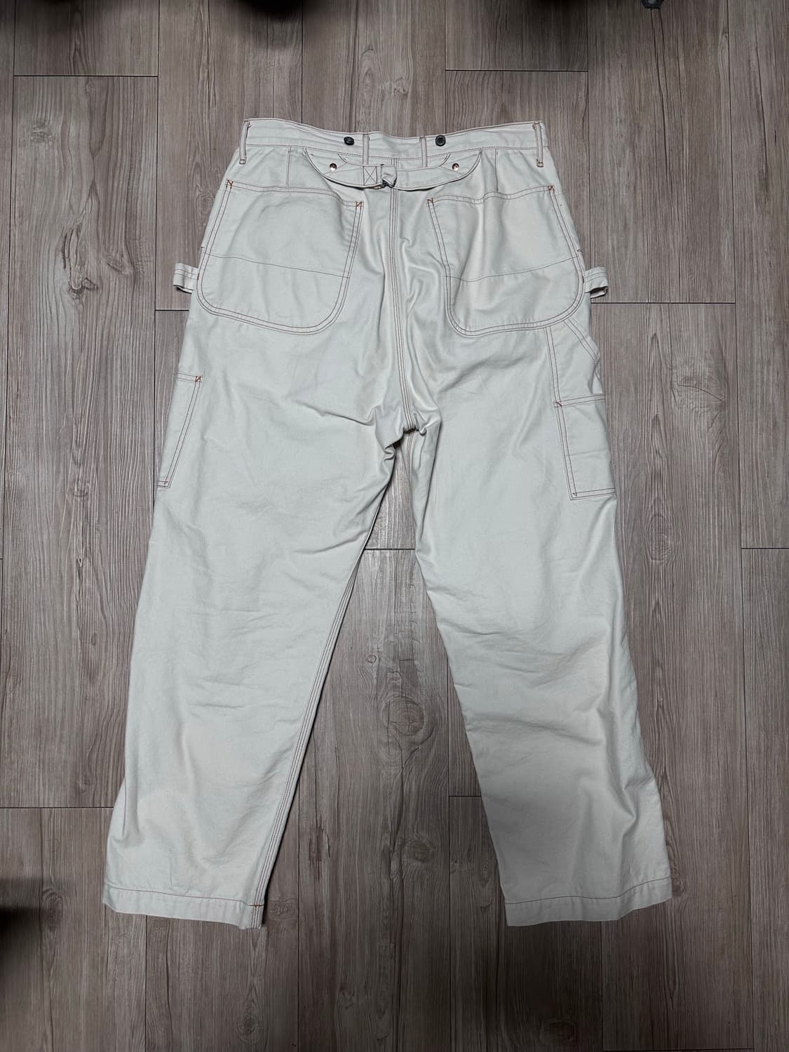 캐피탈 씬 캔버스 럼버 팬츠 키나리 4 상품이미지4