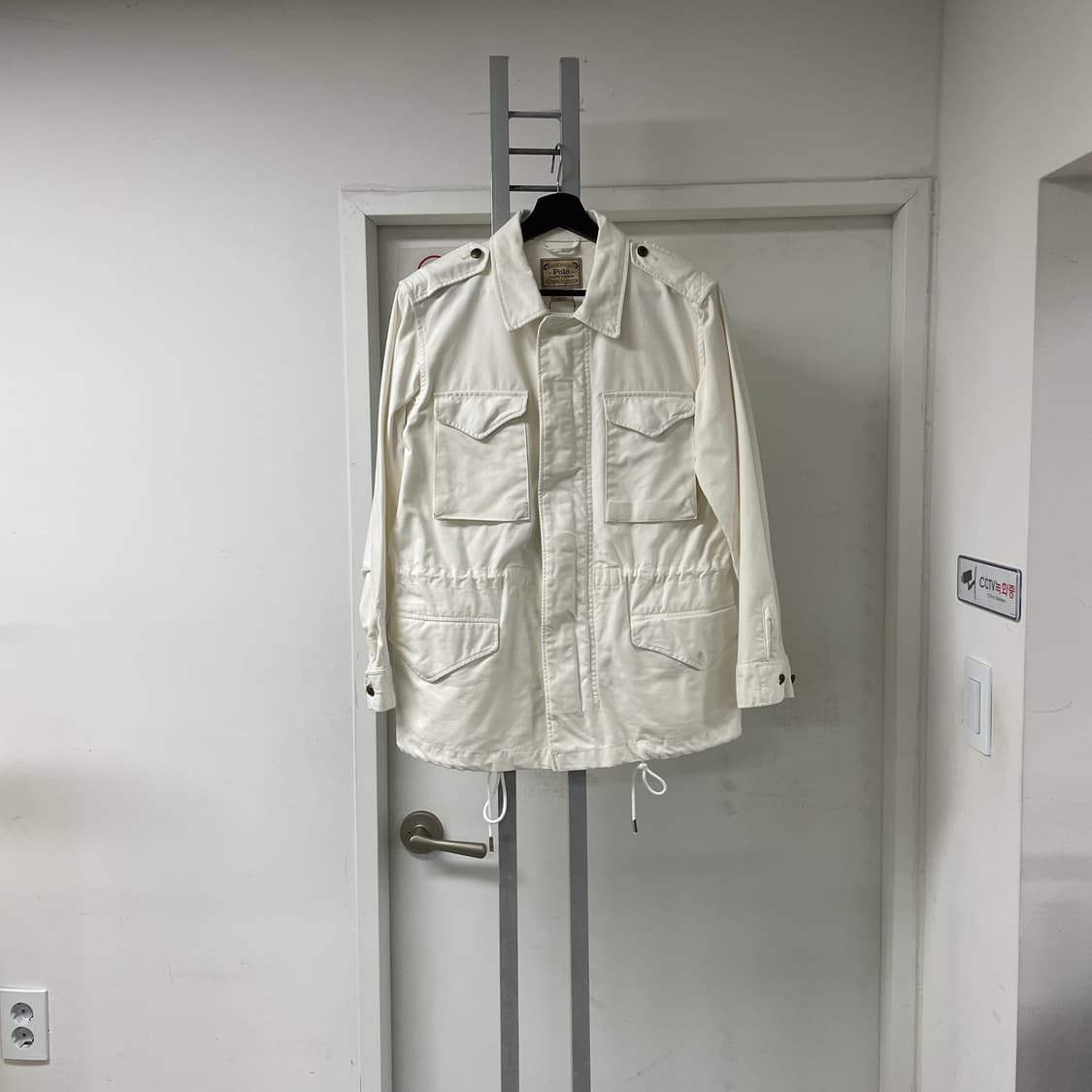 폴로 랄프로렌 필드 야상 자켓 화이트 M 상품이미지1
