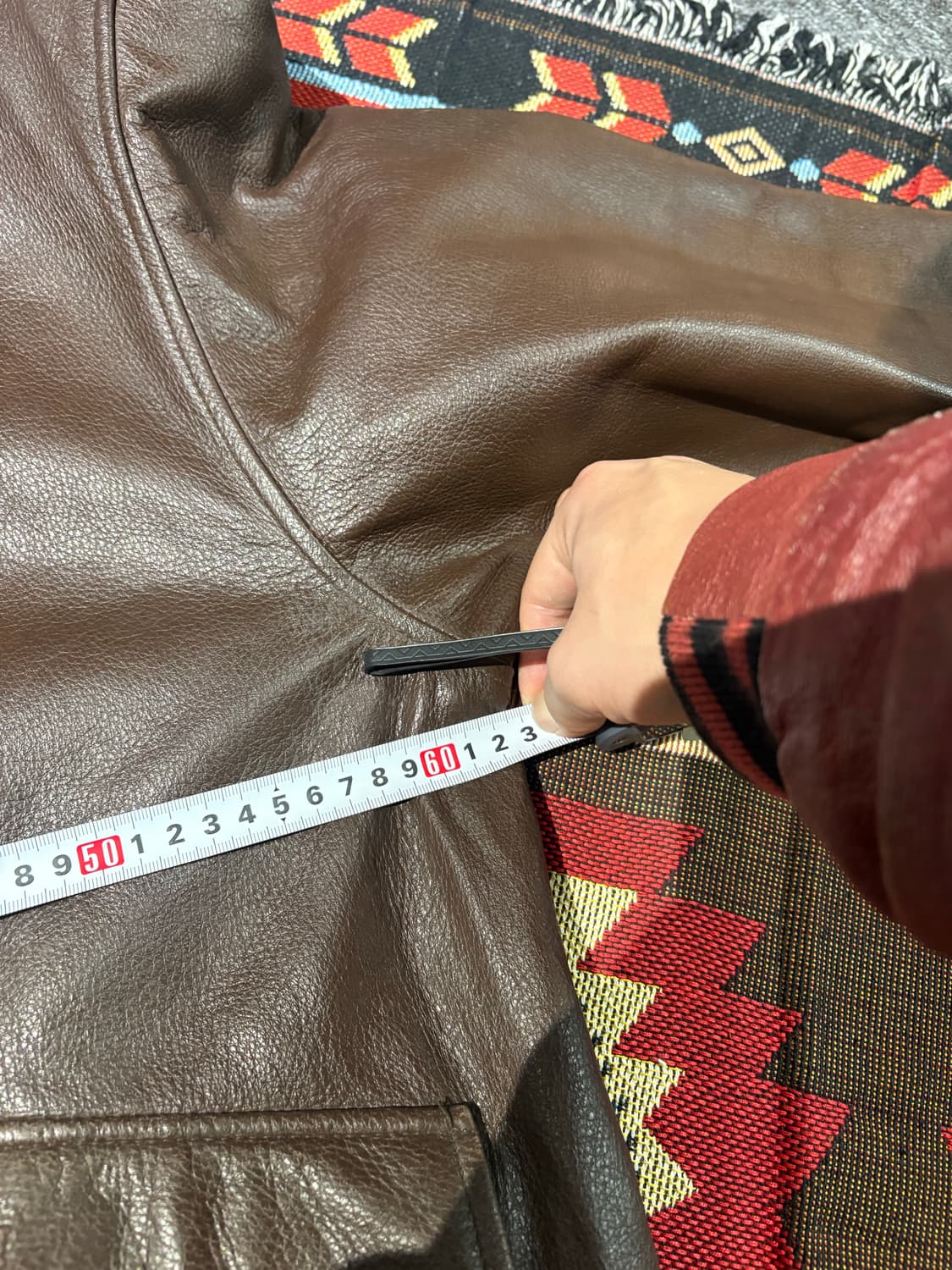 CAPACCI 빈티지 소가죽 레더자켓 상품이미지8