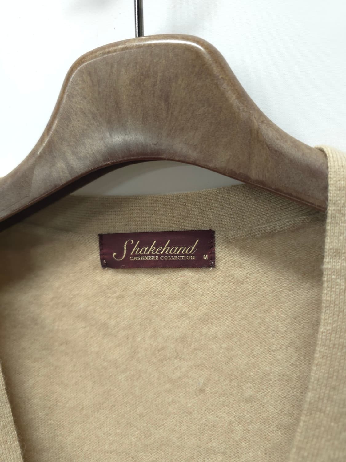 쉐이크핸드 캐시미어100% 남성 브이 가디건 (95~100) 상품이미지6