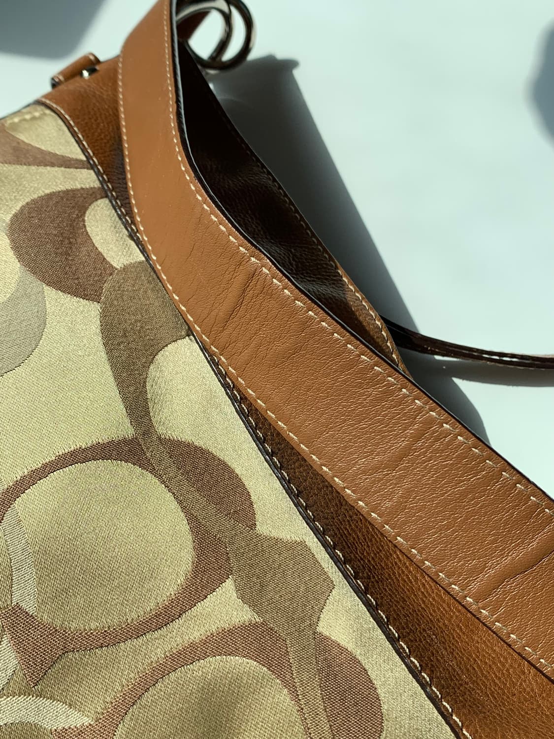 🧡Coach Camel Shoulder Bag 상품이미지4