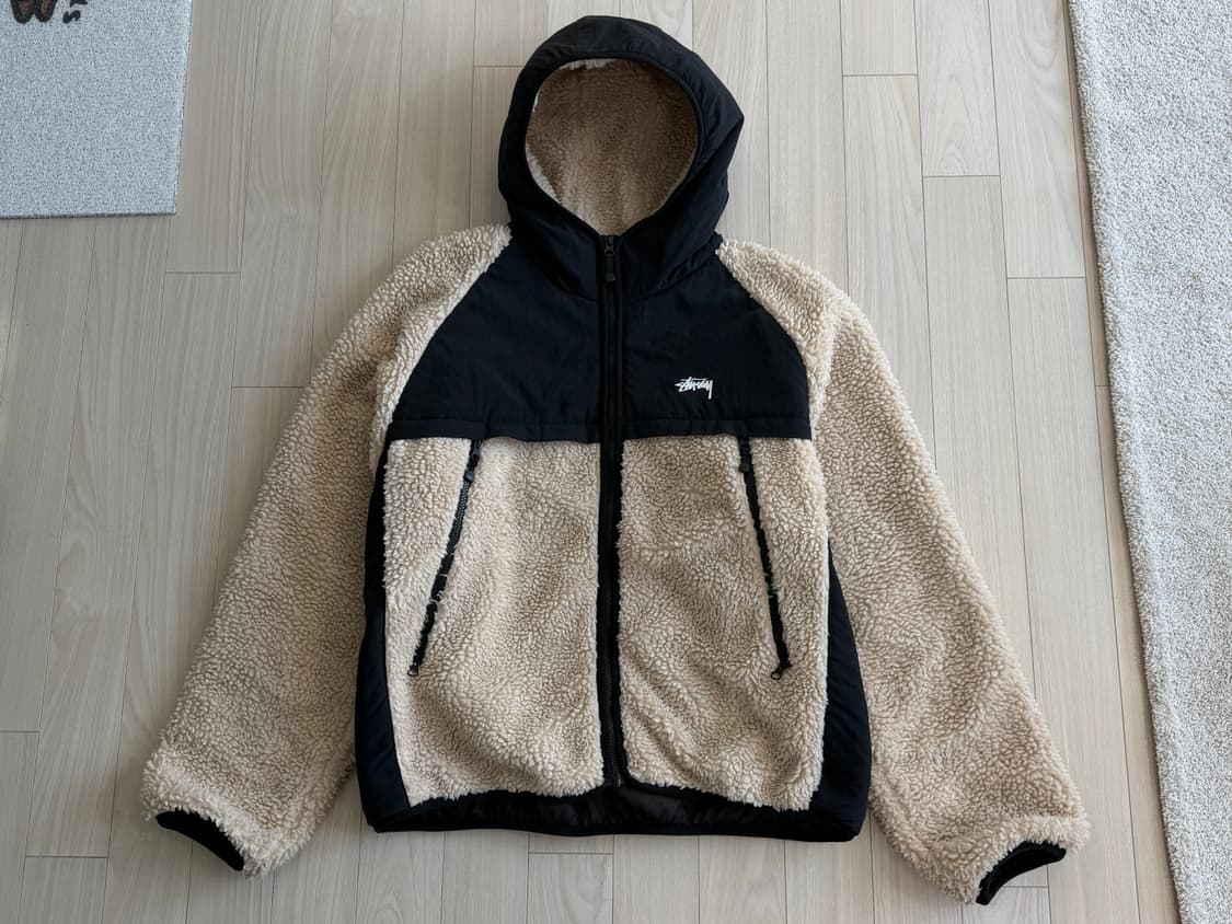 스투시 쉐르파 패널드 후드 자켓 상품이미지4