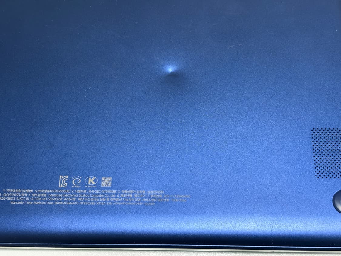 삼성 노트북 램 16GB 500GB PEN S 15인치 19년식 상품이미지5