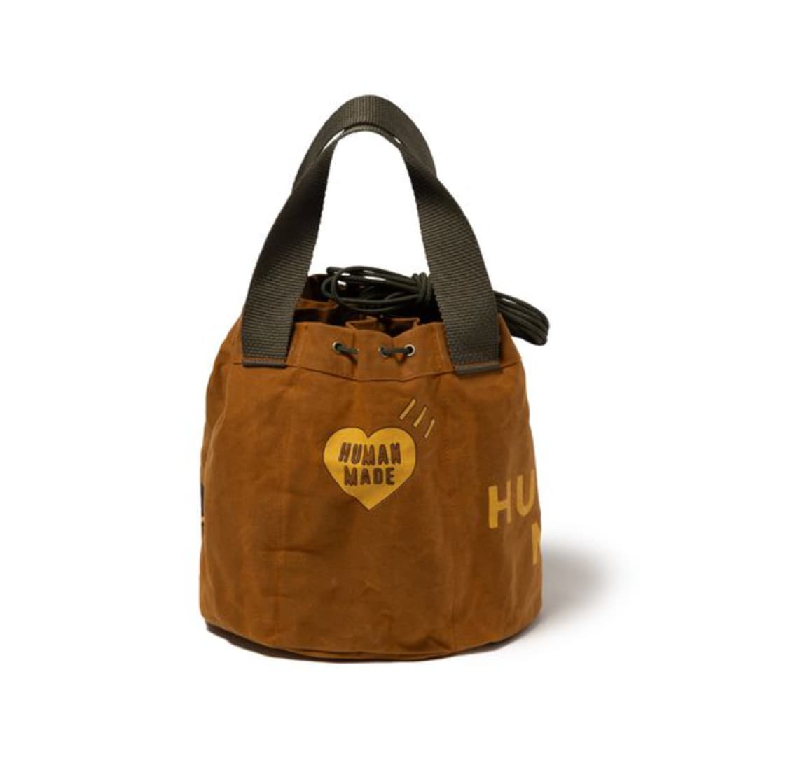 휴먼메이드 드로우스트링 백 브라운 상품이미지7