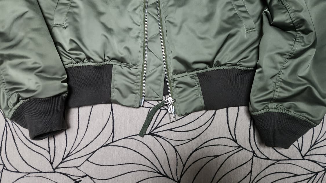 TONYWACK 토니웩 카키 봄버 자켓 M 상품이미지3