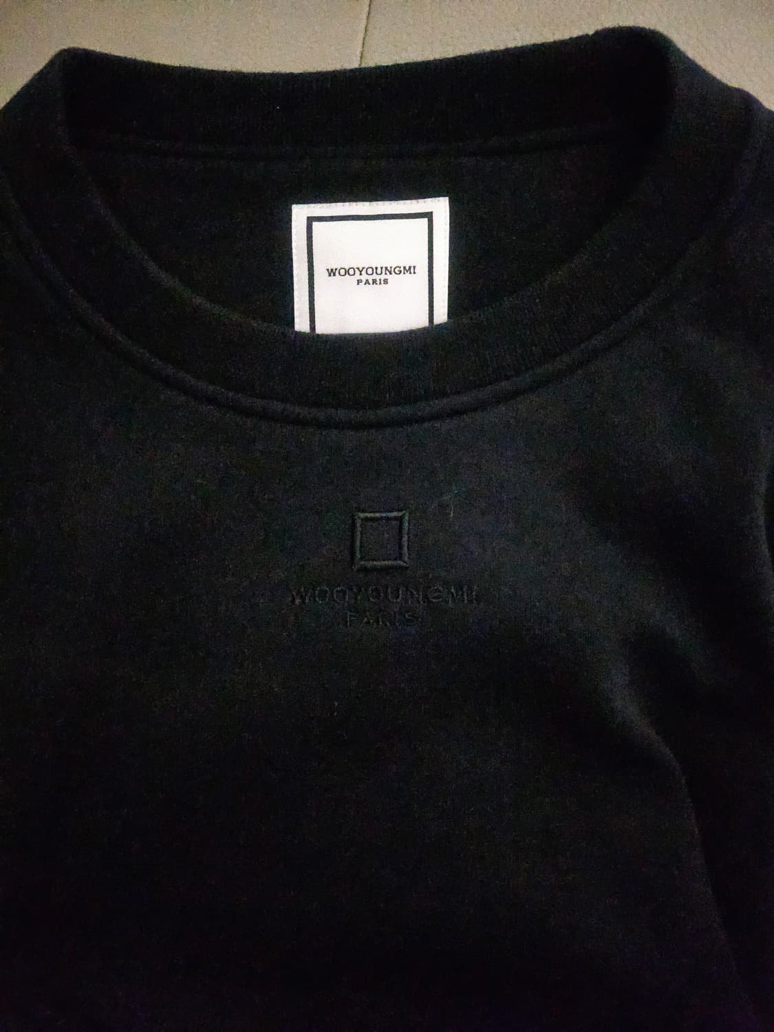 [거의 새것] 우영미 니트 스웨트 셔츠 맨투맨 48 상품이미지4