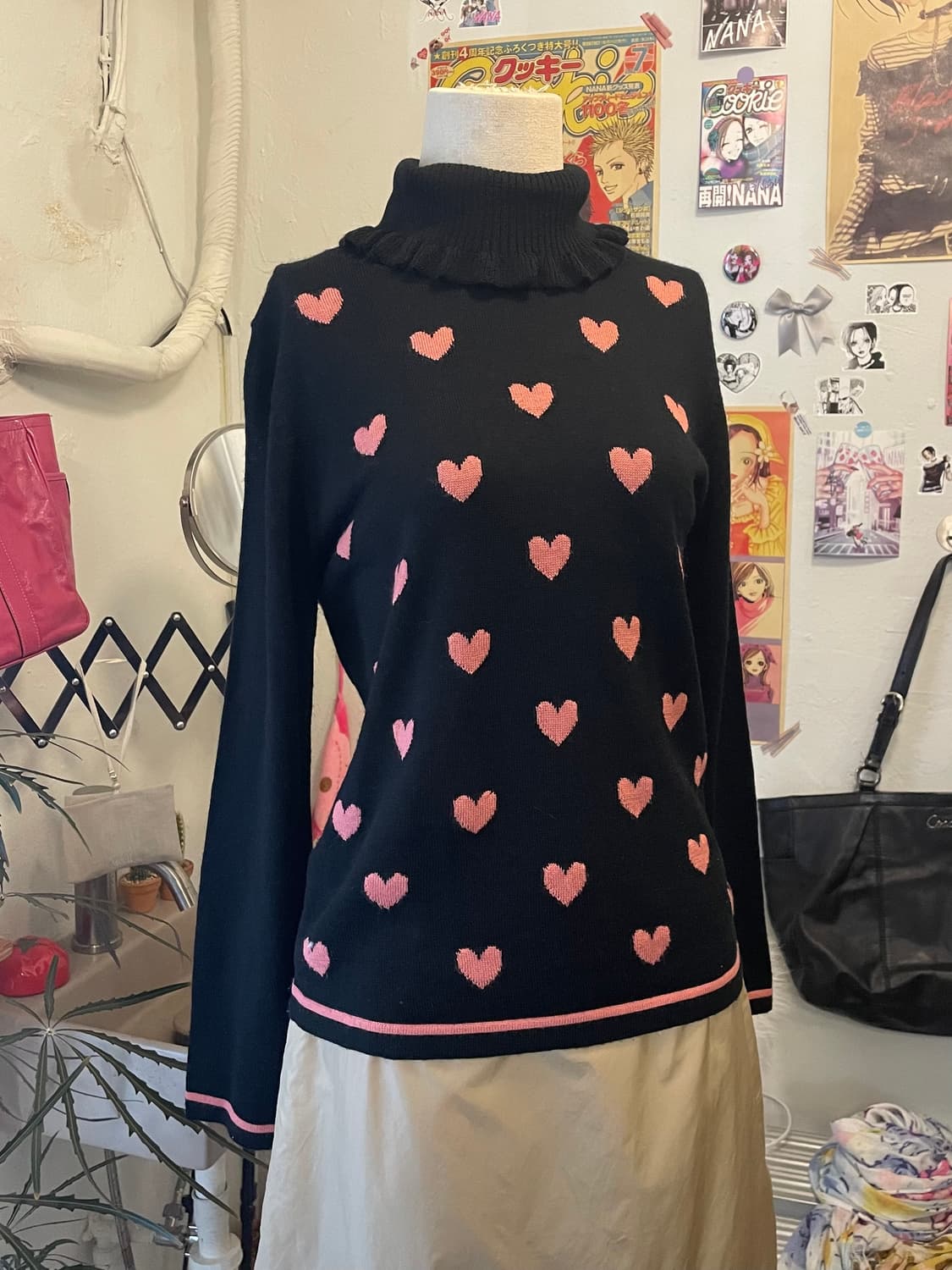 하트포인트 니트 스웨터 [무배] 상품이미지1