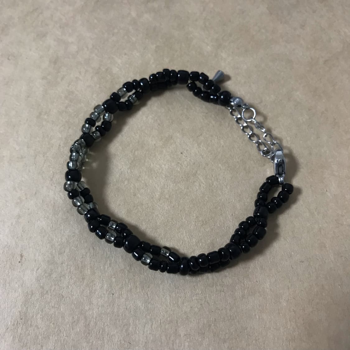 꼬임 빈티지 비즈 팔찌 상품이미지1