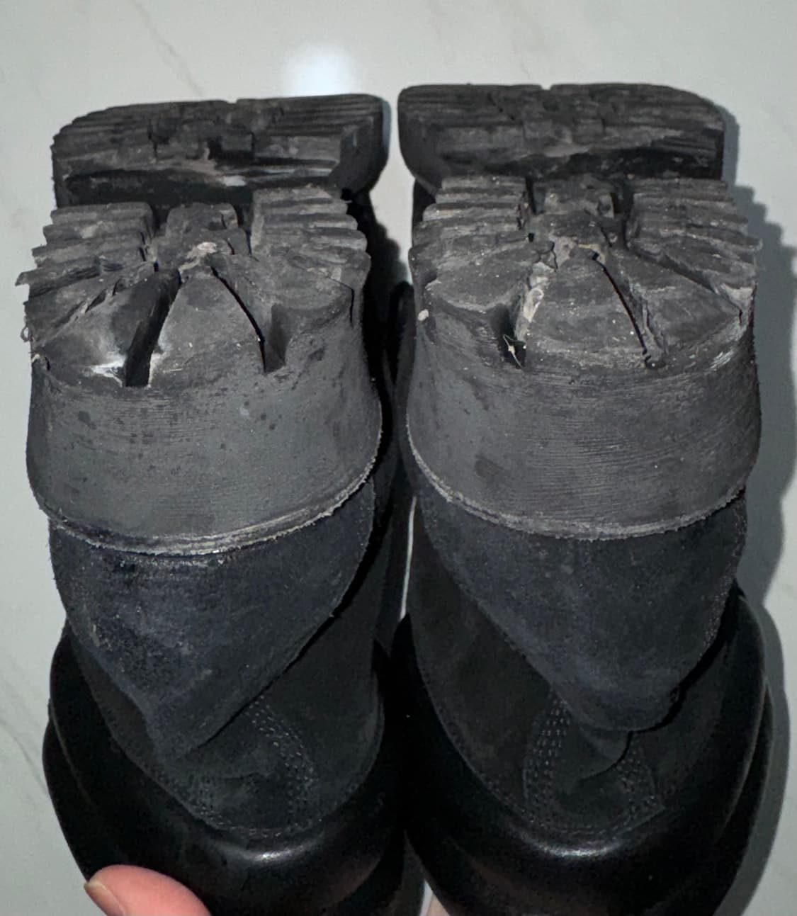 야세 코만도솔 블랙 부츠 상품이미지6