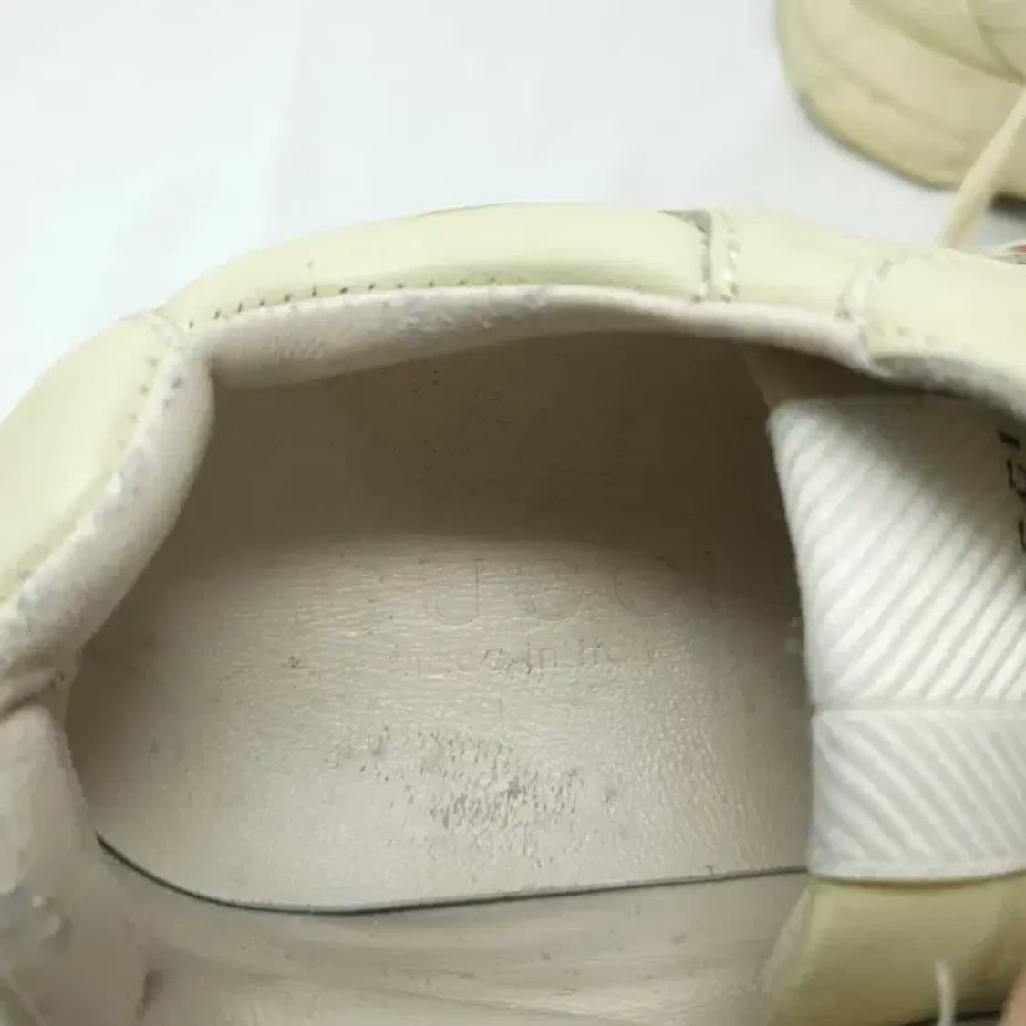 구찌 라이톤 스니커즈 아이보리 6 정품 상품이미지9