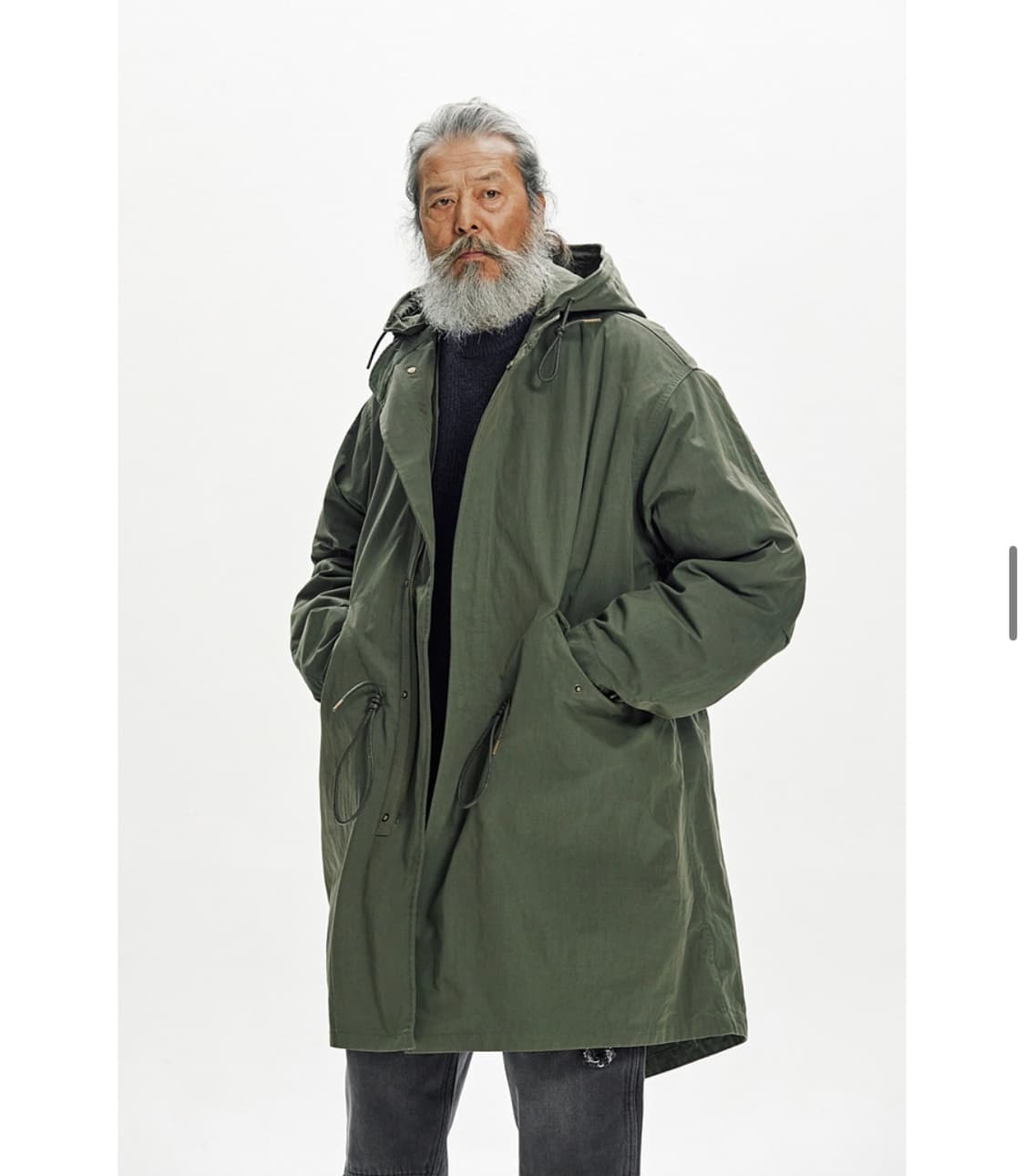 프리즘웍스 M65 피쉬테일 파카(올리브) 상품이미지3