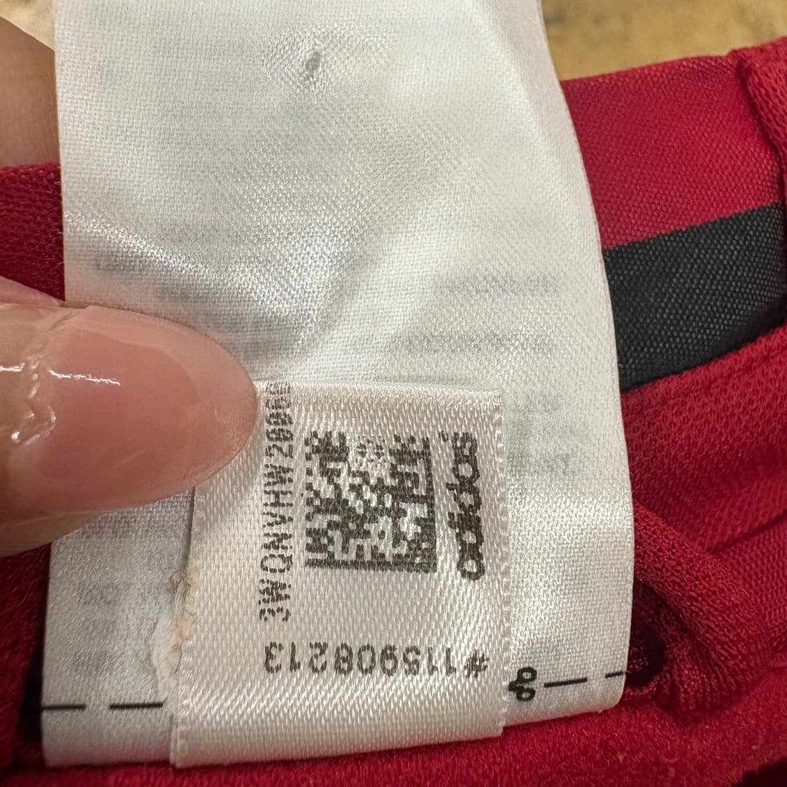 [정품/XL] 아디다스 AC밀란 트랙탑 져지 레드 b18 상품이미지7