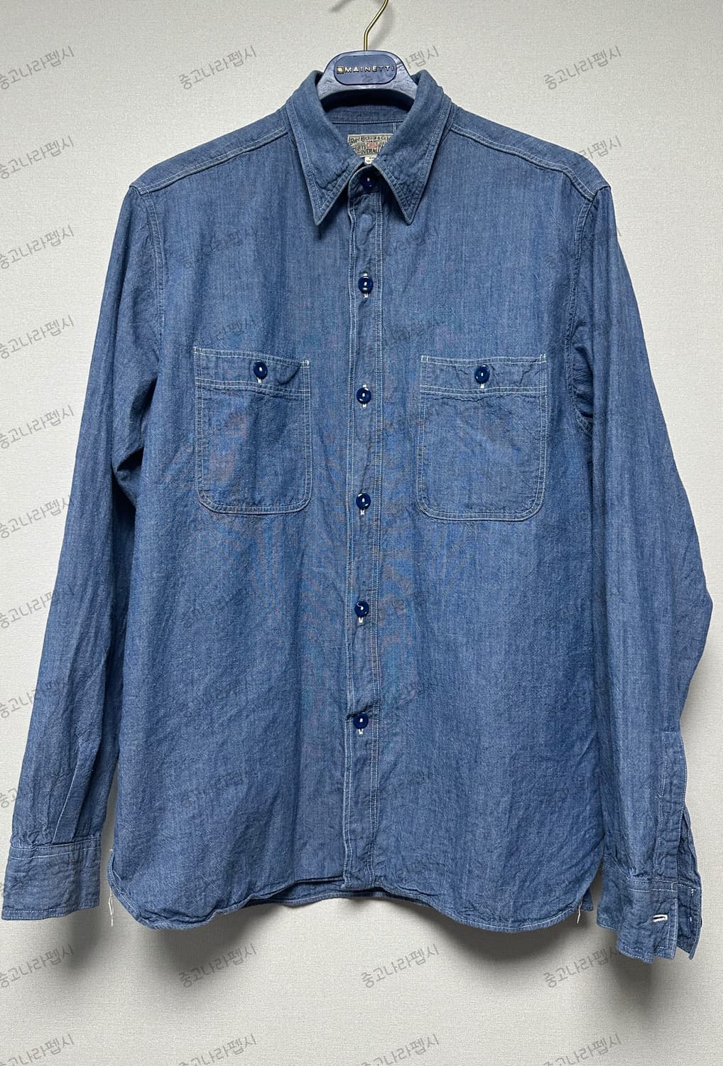 버즈릭슨 샴브레이 워크셔츠 BR25995 상품이미지1