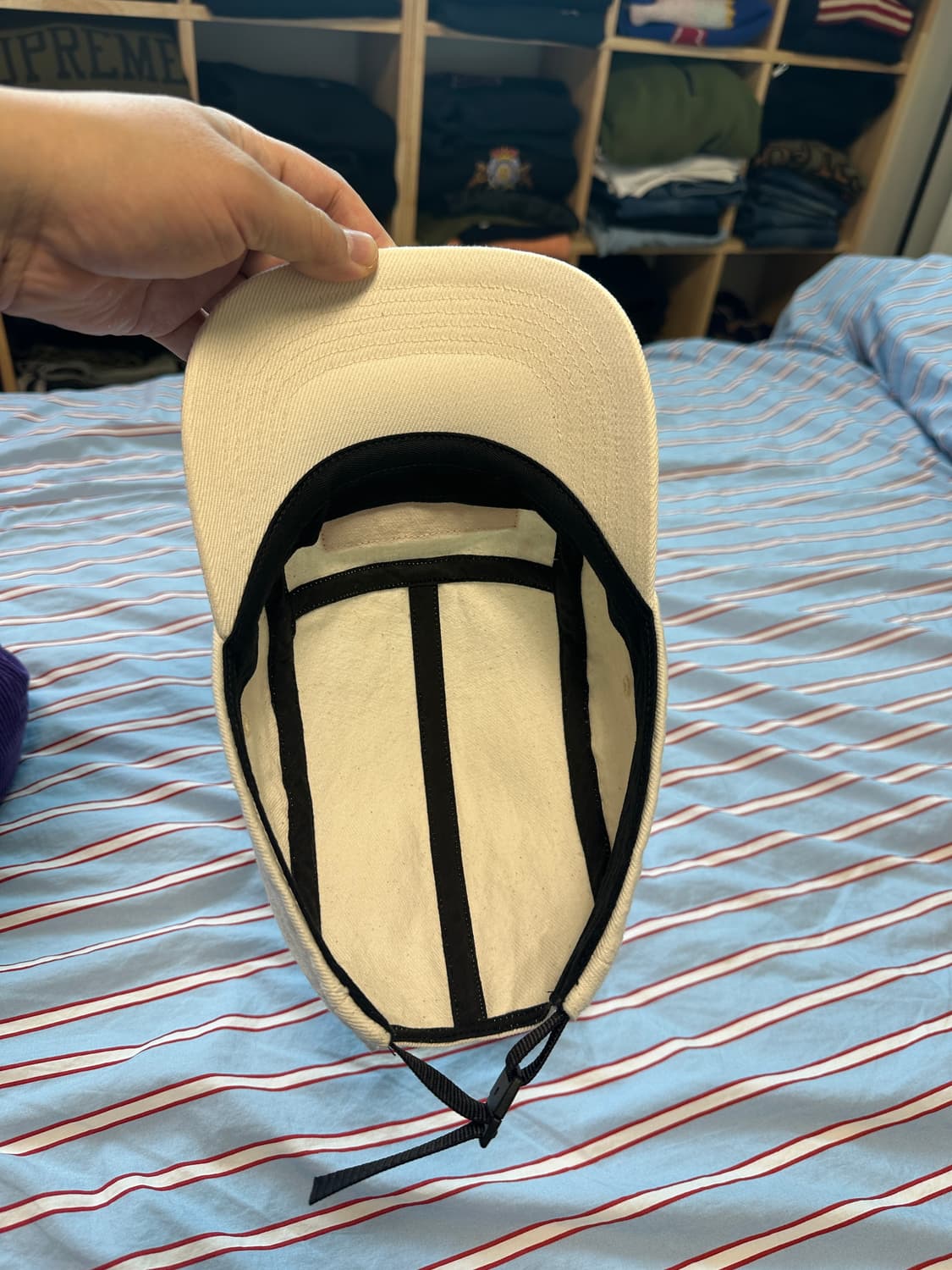 슈프림 데닙 캠프캡 네츄럴 23ss 상품이미지3