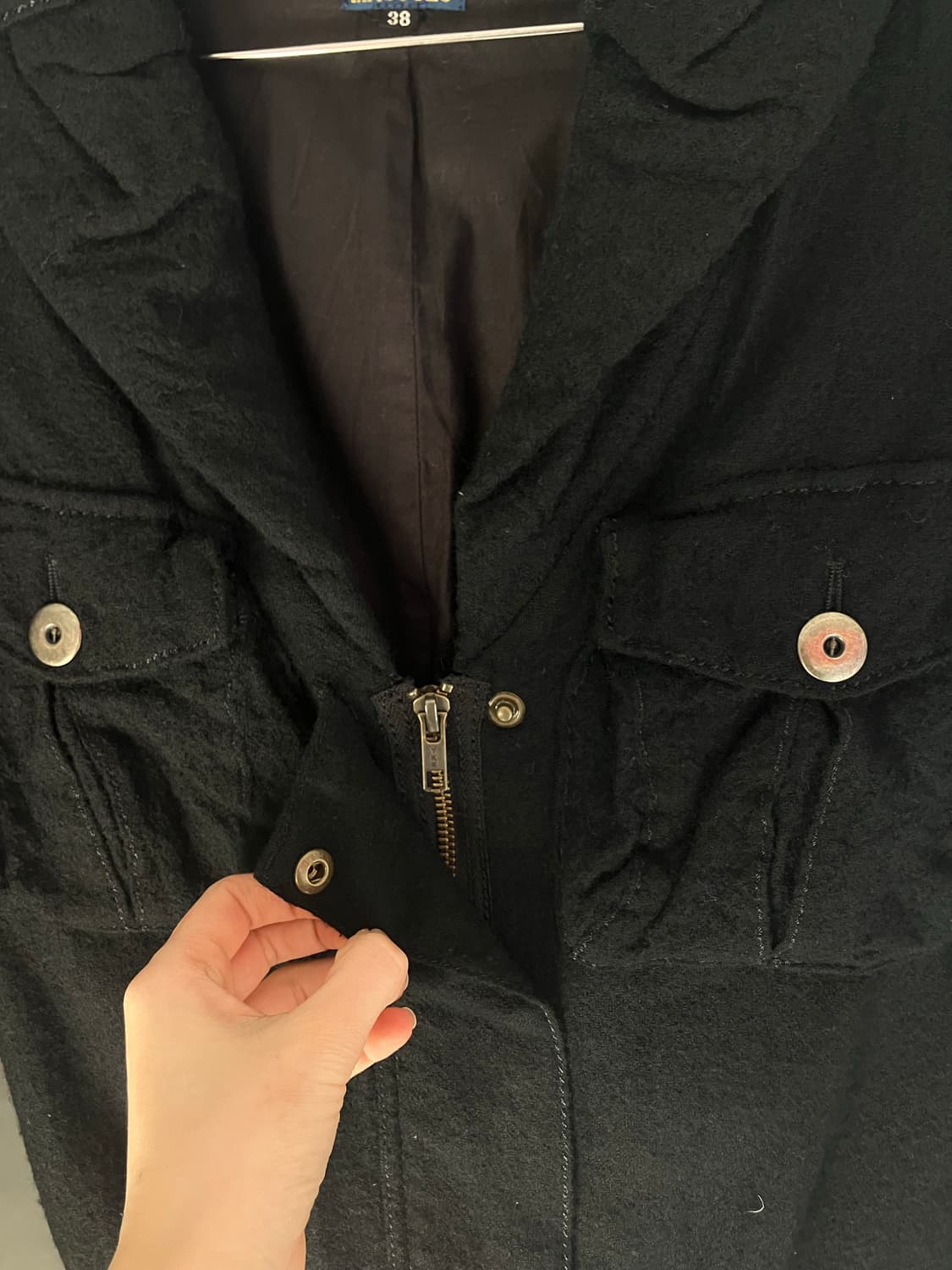 빅카라 플레어소매자켓 상품이미지5