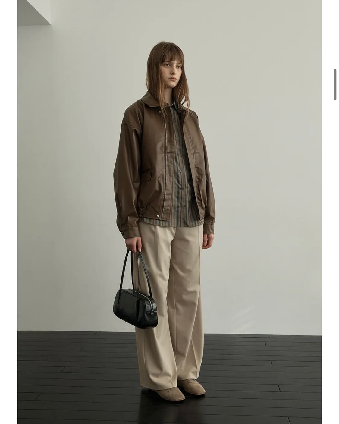 아더템포 Staccato_Crack Black bag 상품이미지3