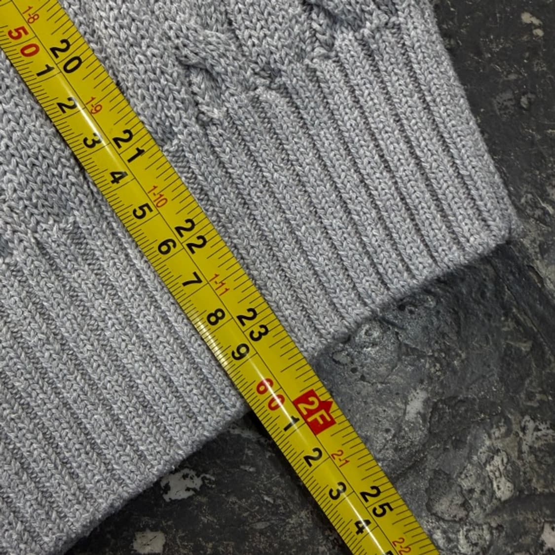 95 폴로 브이넥 꽈배기 니트 상품이미지8