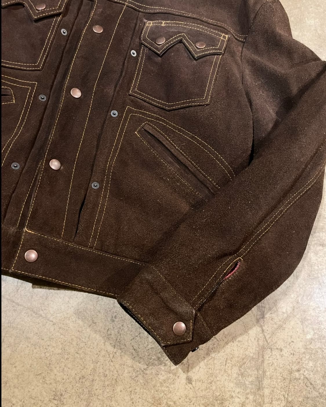 Electric cabaret 스웨이드 웨스턴 재킷 (B5156) 상품이미지3