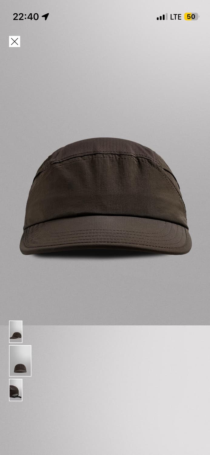 자라 천공 하이테크 캡 한정판 러닝 캡 상품이미지2