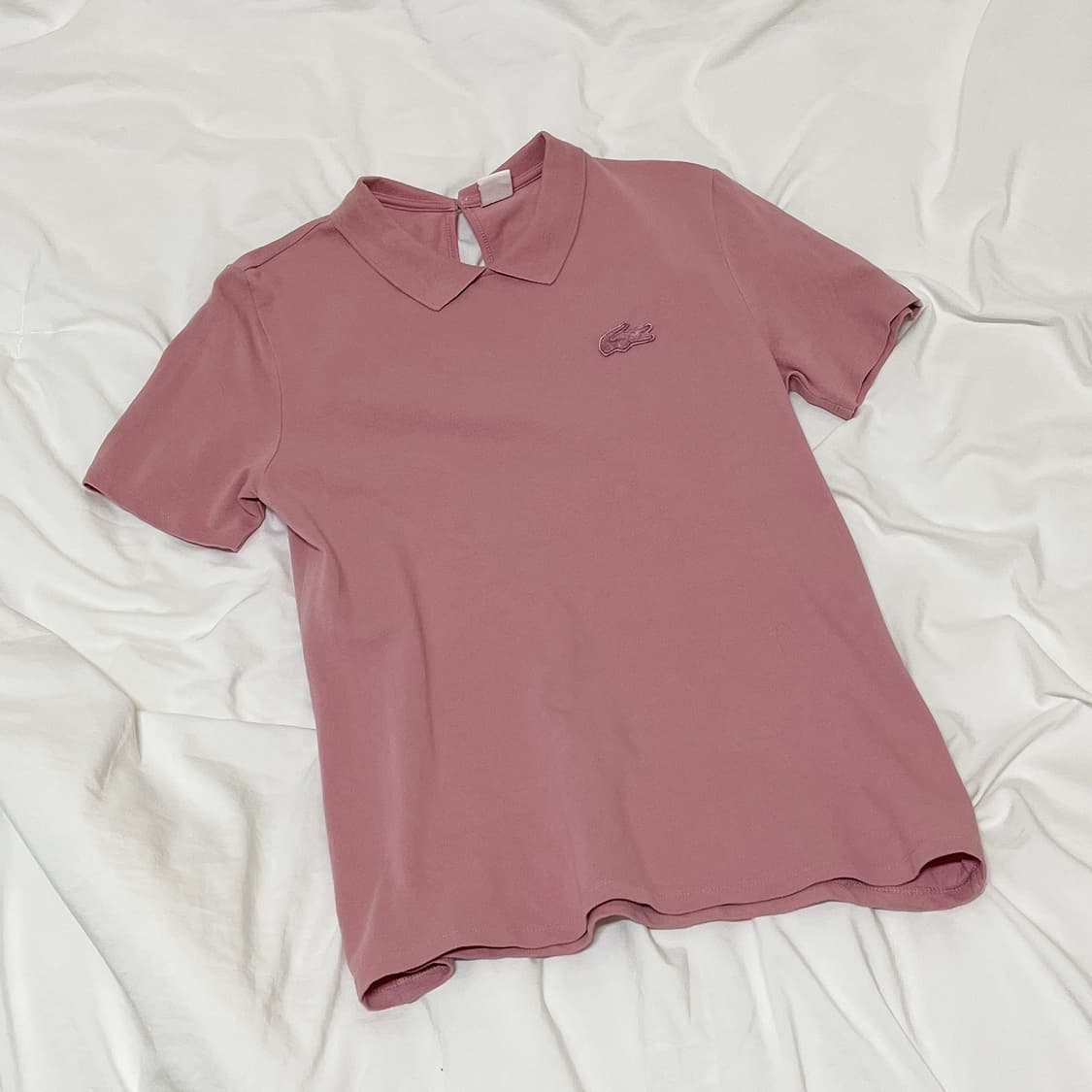빈티지 ) 라코스테 인디핑크 카라티 상품이미지2