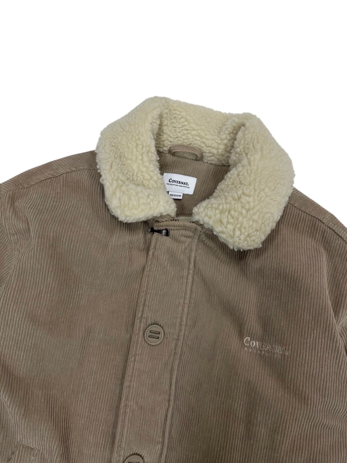 커버낫 코듀로이 기모 덱자켓 베이지 (M)  상품이미지2