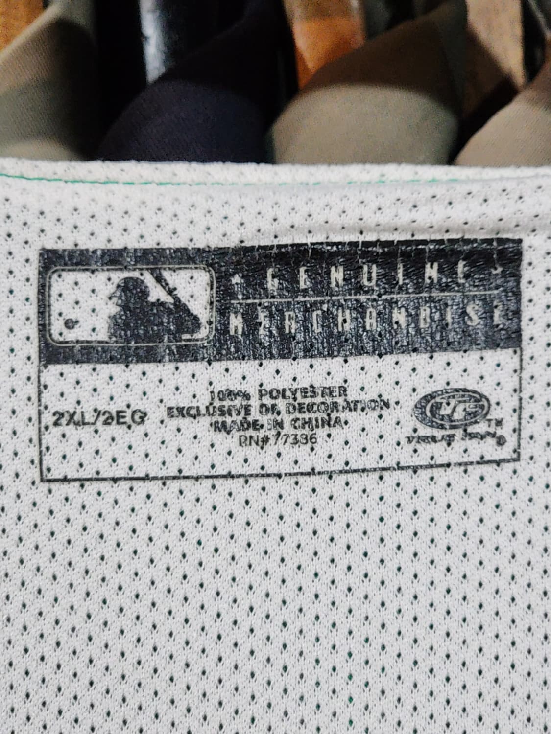 (3XL) 뉴욕 양키스 야구져지 반팔 빅사이즈 노마킹 유니폼  상품이미지3