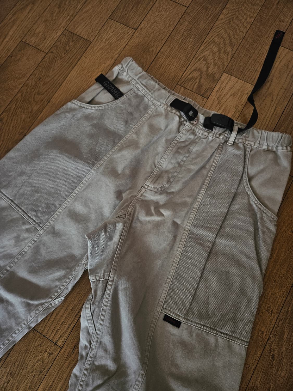 그라미치 가젯팬츠 일본 발매 시멘트 그레이 클라이밍 아메카지 루즈테이퍼드 상품이미지2