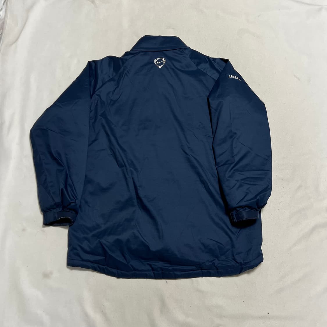 XL 나이키 아스날 네이비 나일론 점퍼 상품이미지3