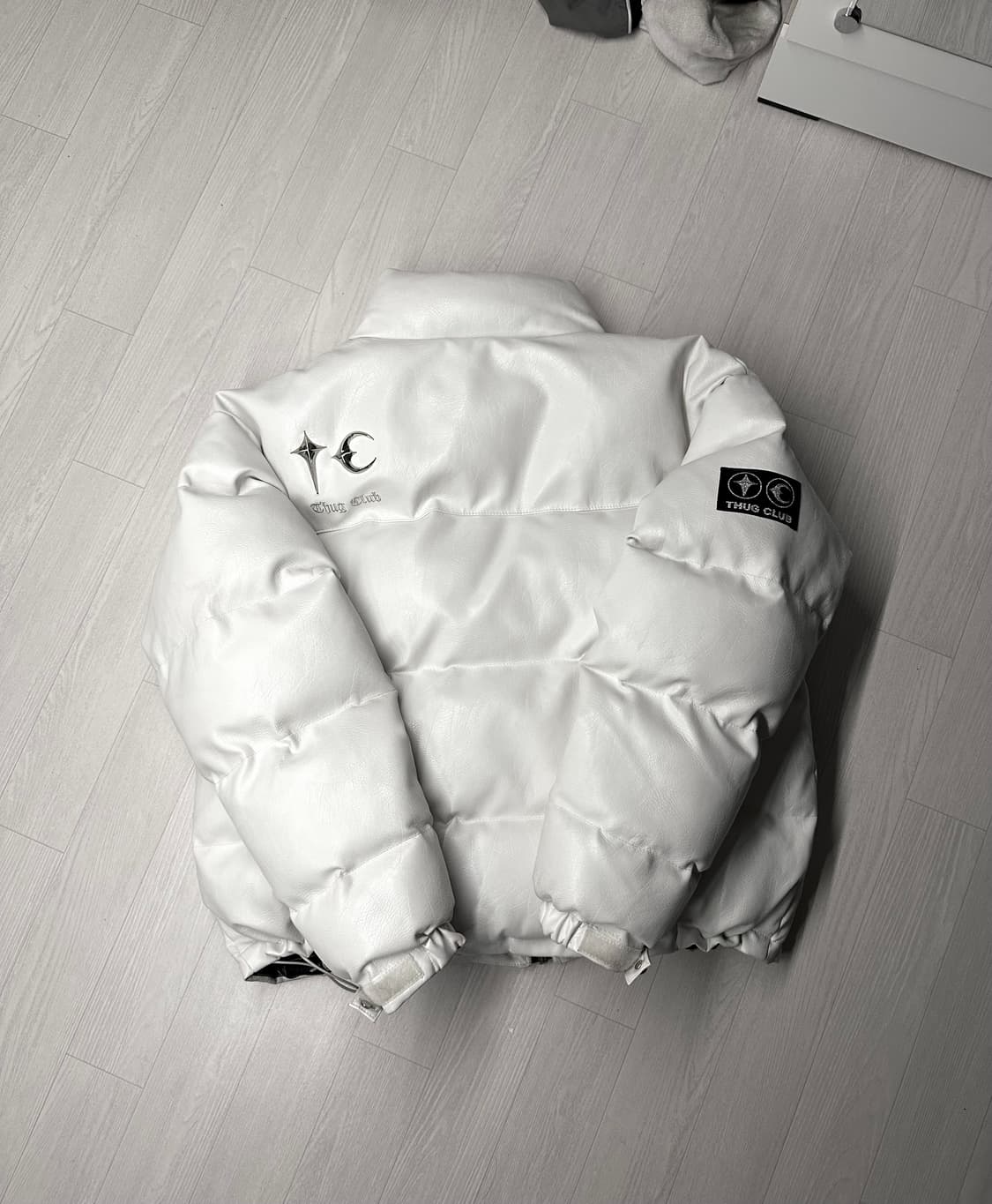 떠그클럽 레더 패딩 2 상품이미지2