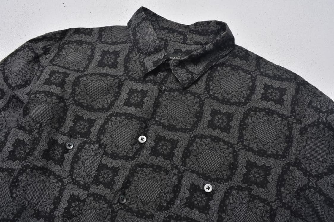 빔즈 반다나 패텬 셔츠 남방 XL M0043 상품이미지7