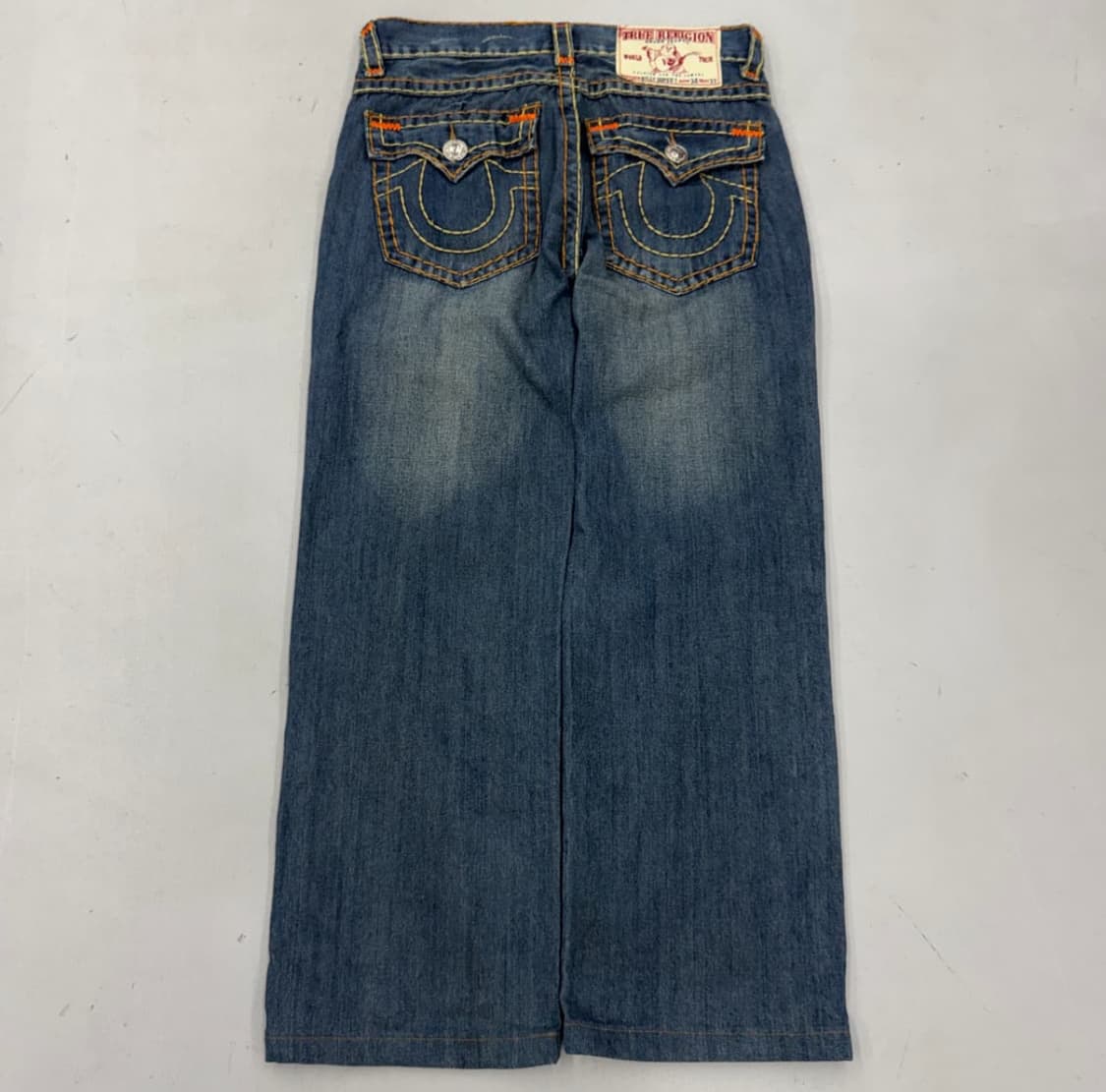 트루릴리전 Y2K 빌리슈퍼티 와이드 데님 팬츠 상품이미지2
