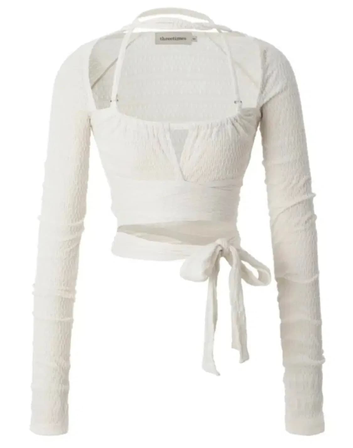 쓰리타임즈 D ring 홀터탑 상품이미지1