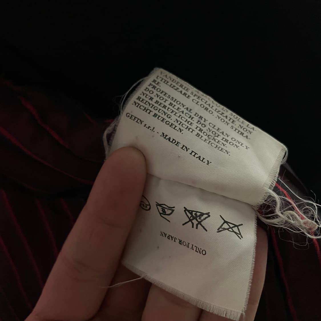 프란체스코 스말토 가죽 배색 사파리 재킷 (50사이즈)  상품이미지10