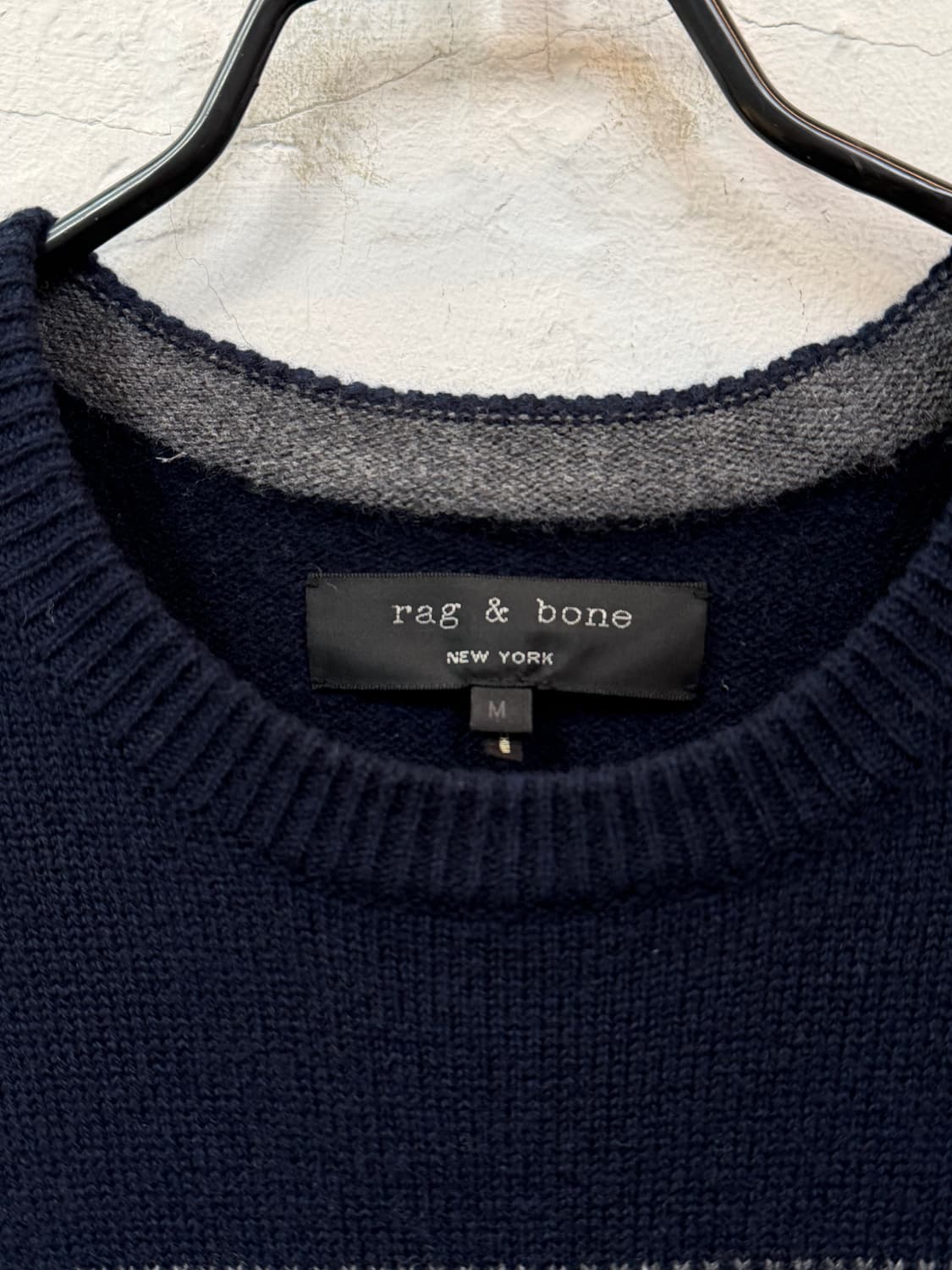 Rag&Bone 래그앤본 네이비 울 니트 M 상품이미지2