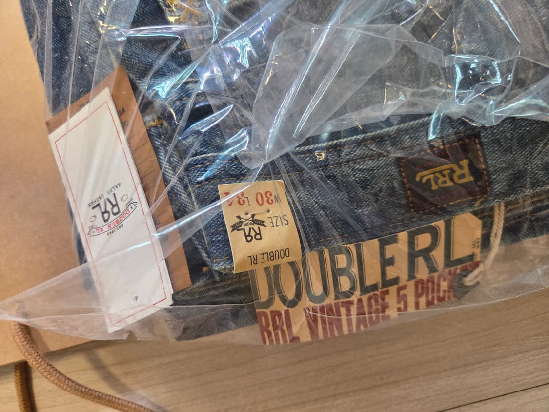 (새제품) RRL 빈파포 풀러턴 리페어 진 30/34 상품이미지2
