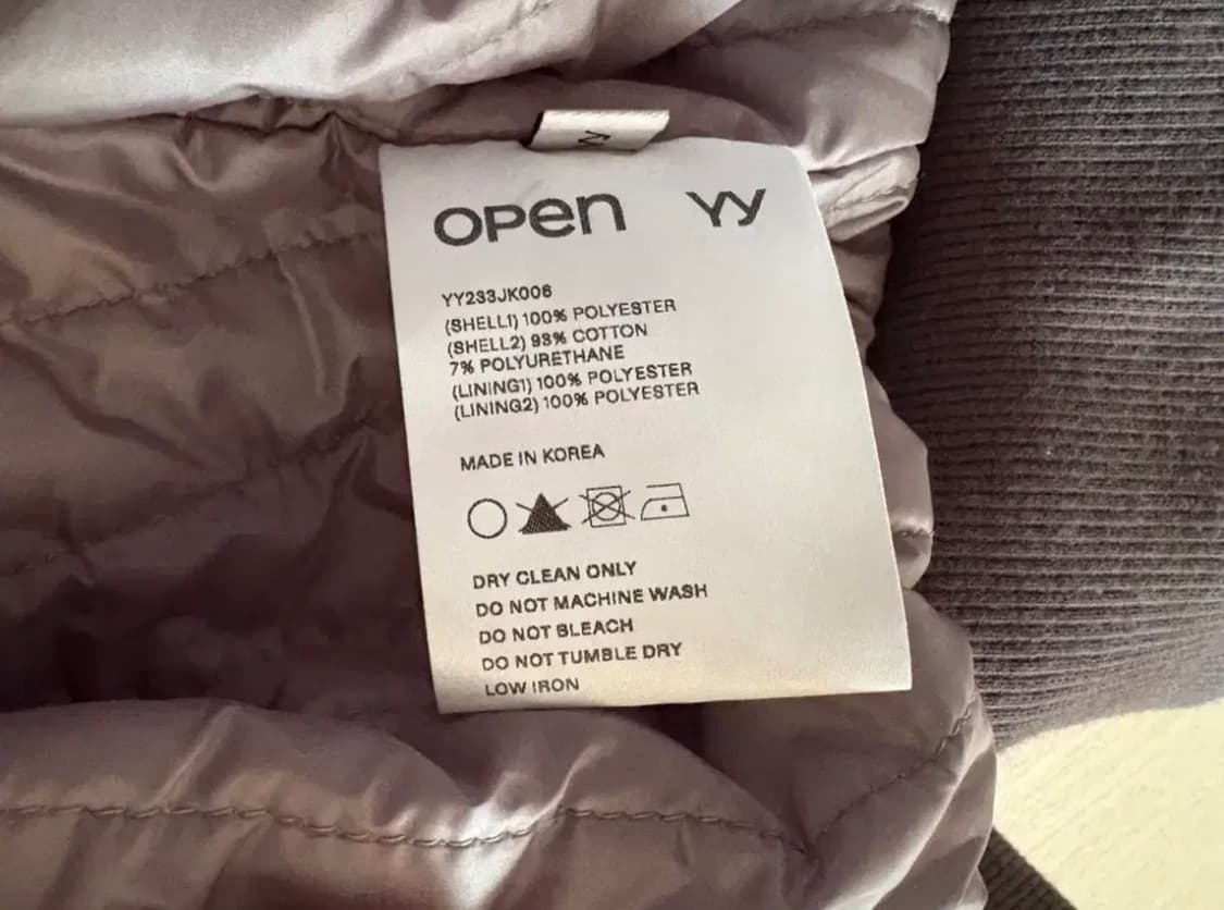 Openyy봄버자켓(거의 새것)뉴진스 민지,모델 신현지 착용 상품이미지8