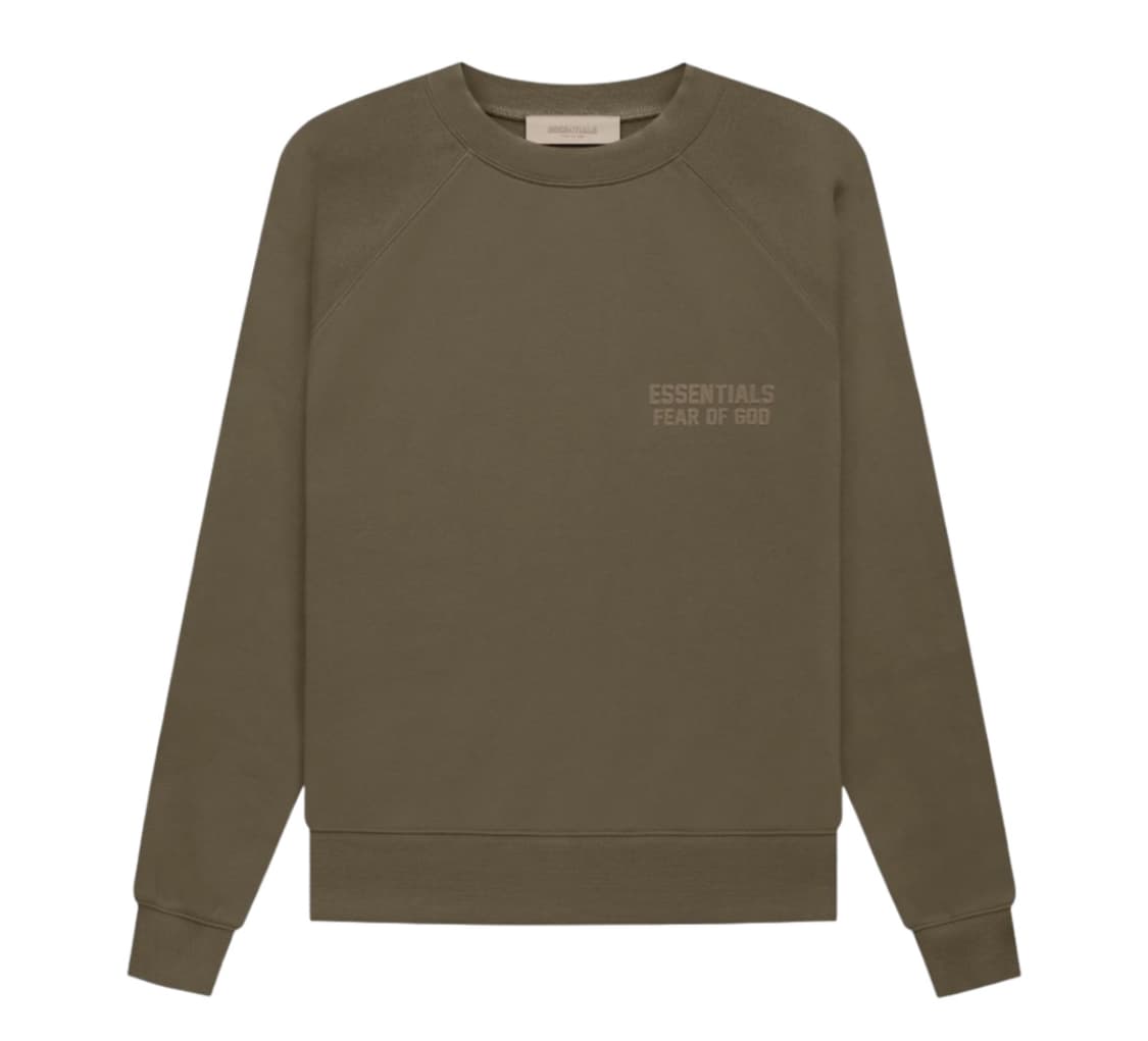 Fear of God Essentials 카키 맨투맨 상품이미지1