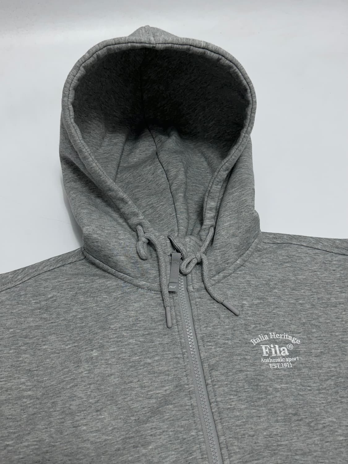 휠라 이탈리아 기모 후드집업 상품이미지4