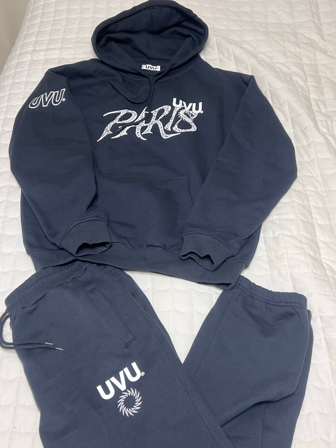 [XL] UVU 파리 후드 + 팬츠 셋업 상품이미지4