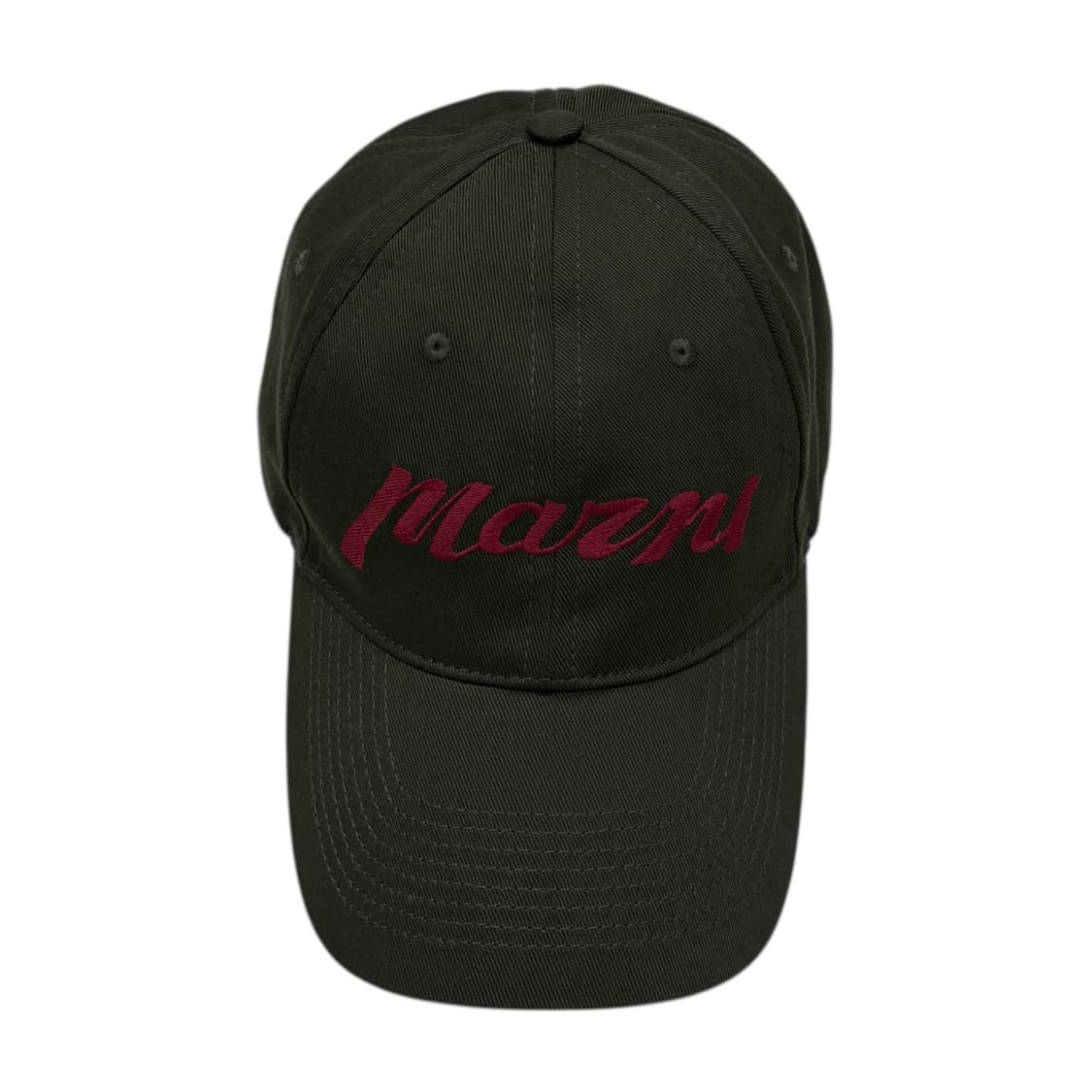 MARNI 마르니 캔버스 볼캡 모자 스펠리컬 그린 상품이미지1