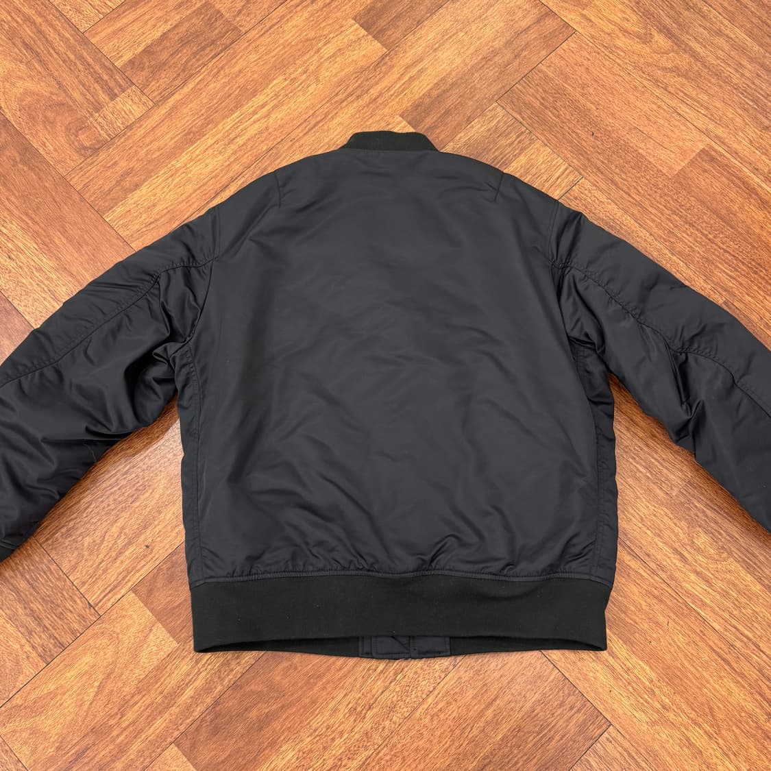  XL 유니클로 MA-1 블루종 자켓  상품이미지2