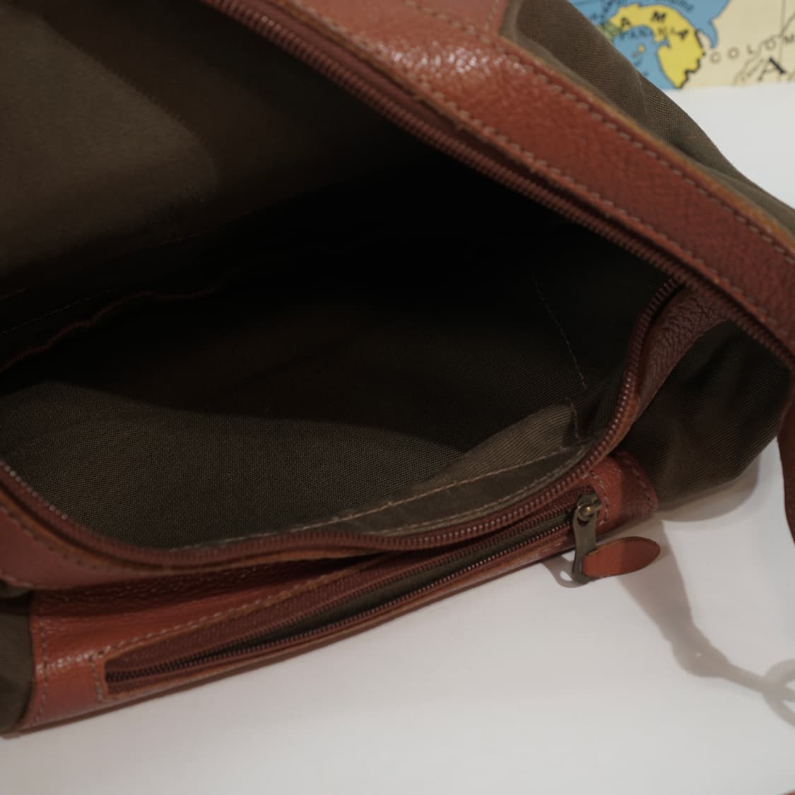 일비종떼 이태리 레더 캔버스 백 상품이미지9