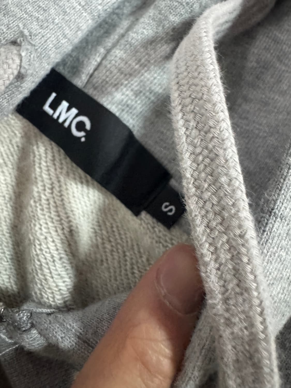 남녀공용!! LMC 엘엠씨 뒷 스펠로고 오버핏 후드집업 S 상품이미지3