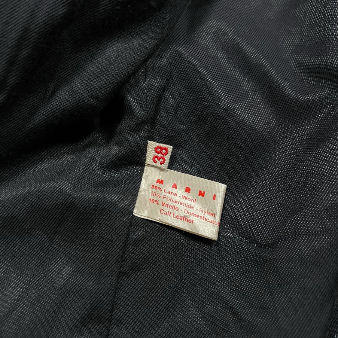 Marni 마르니 모크넥 울 원피스 코트 자켓 상품이미지8