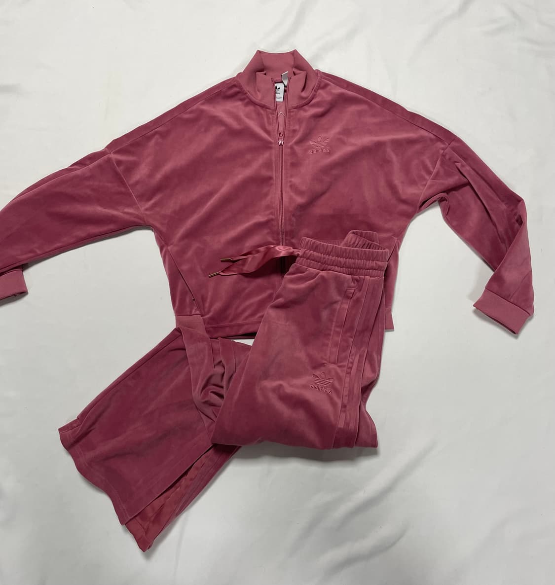 아디다스 파이어버드 벨벳 트랙탑 셋업 상품이미지4